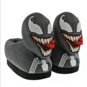 NEW! Marvel Comics Spiderman VENOM Plush Slippers!